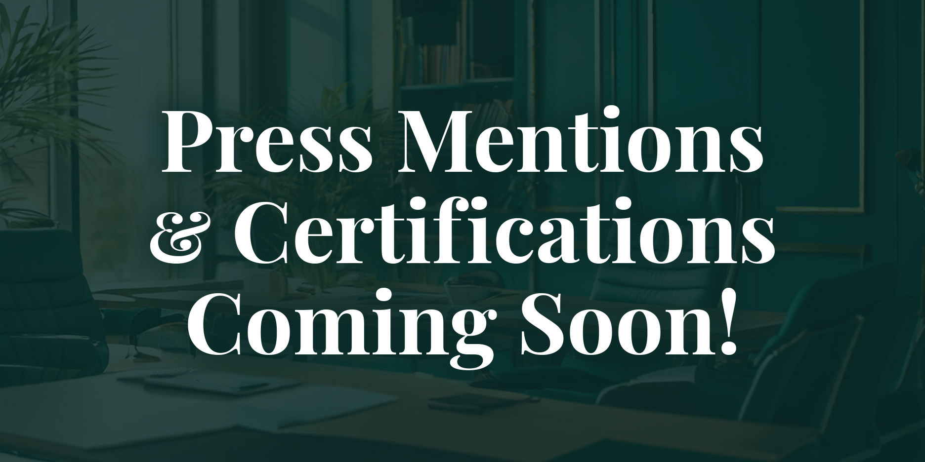 Press Mentions & Certifications 2