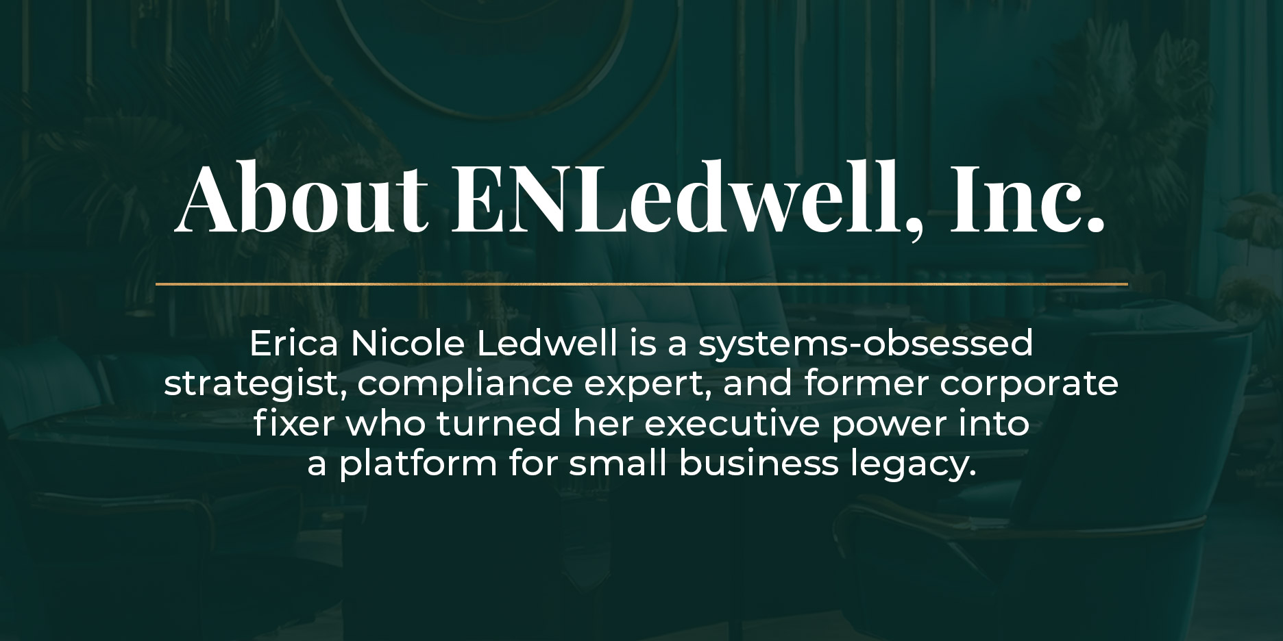About ENLedwell, Inc. 3